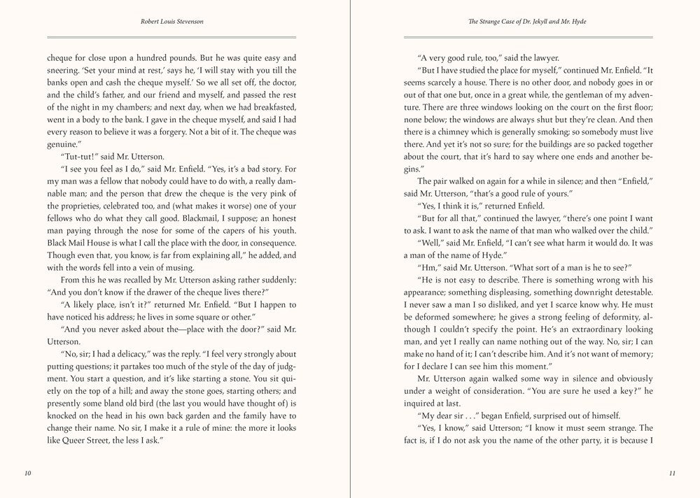 The Strange Case of Doctor Jekyll and Mr. Hyde (Masterpiece Library Edition)