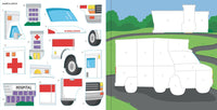 My First Color-By-Sticker Book - Cars, Trucks, & Trains