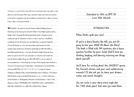 Dork Diaries OMG!: All About Me Diary!