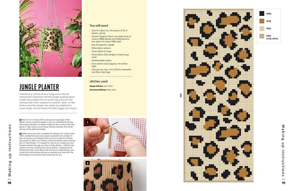 Needlepoint: A Modern Stitch Directory: Over 100 creative stitches and techniques for tapestry embroidery