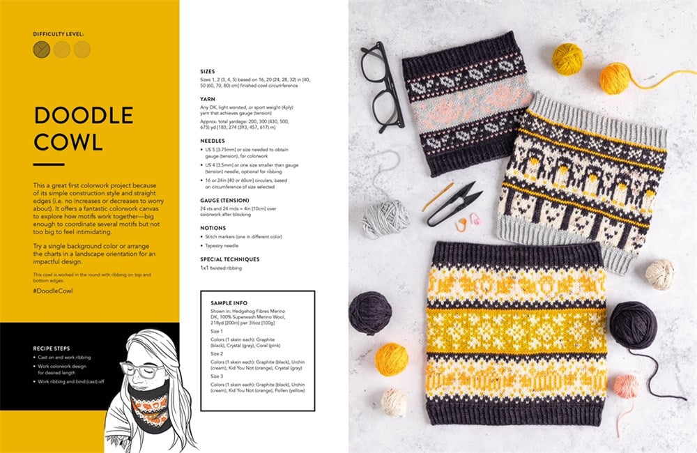 The Doodle Knit Directory: 200 mix & match motifs and patterns for knitted accessorie