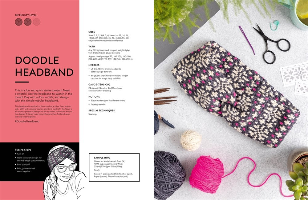 The Doodle Knit Directory: 200 mix & match motifs and patterns for knitted accessorie