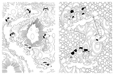 Posh Adult Coloring Book: Peanuts for Inspiration & Relaxation (Posh Coloring Books) (Volume 21)