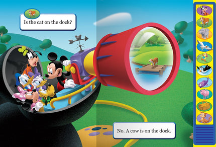 Disney Mickey Mouse Clubhouse - I'm Ready to Read With Mickey Sound Book - Play-a-Sound - PI Kids