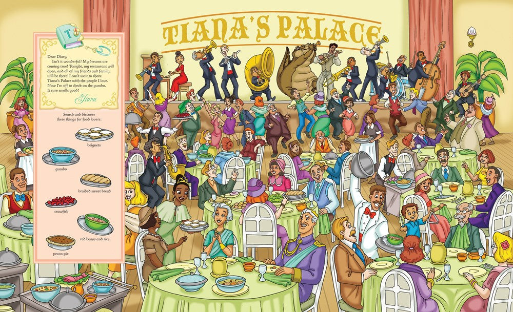 Disney Princess Cinderella, Tangled, Aladdin and More!- Look and Find Activity Book - PI Kids