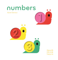 TouchThinkLearn: Numbers : (Board Books for Baby Learners, Touch Feel Books for Children)