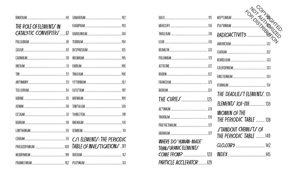 The Illustrated Encyclopedia of the Elements
