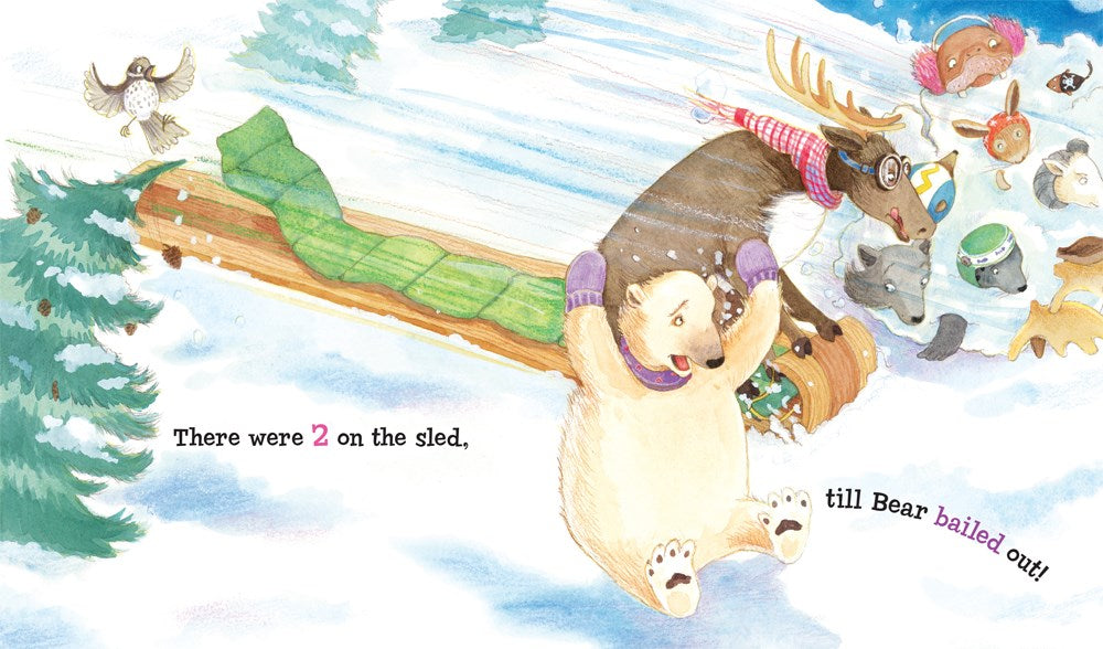 Ten on the Sled