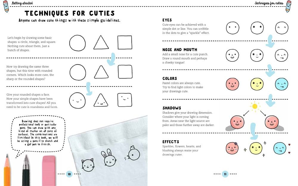 How to Draw Cute Stuff: Draw Anything and Everything in the Cutest Style Ever!