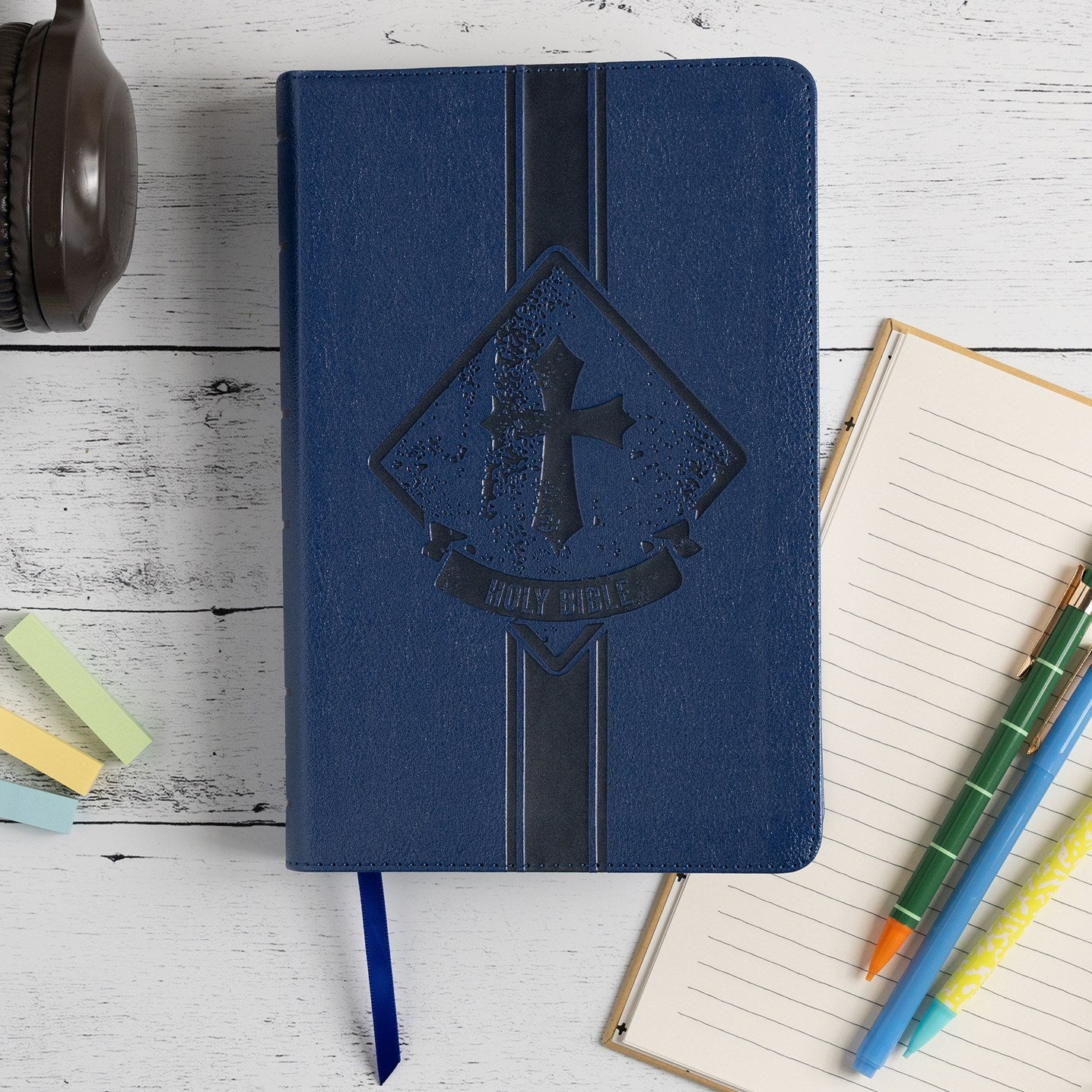KJV Kids Bible, Royal Blue Leathertouch