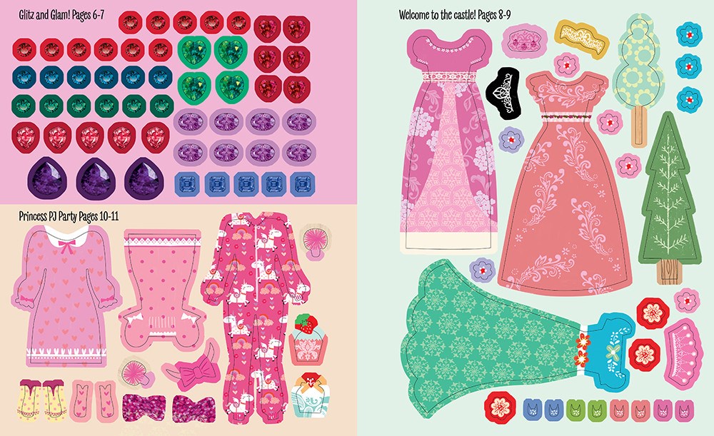 My Big Sticker Dress-Up: Sparkle Sweeties: Awesome Activity Book with 900+ Reusable Stickers for Unlimited Possibilities!