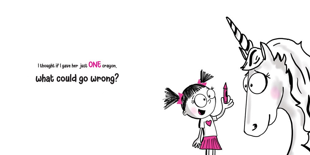 Never Let a Unicorn Scribble: A Magical Picture Book for Creative Kids!