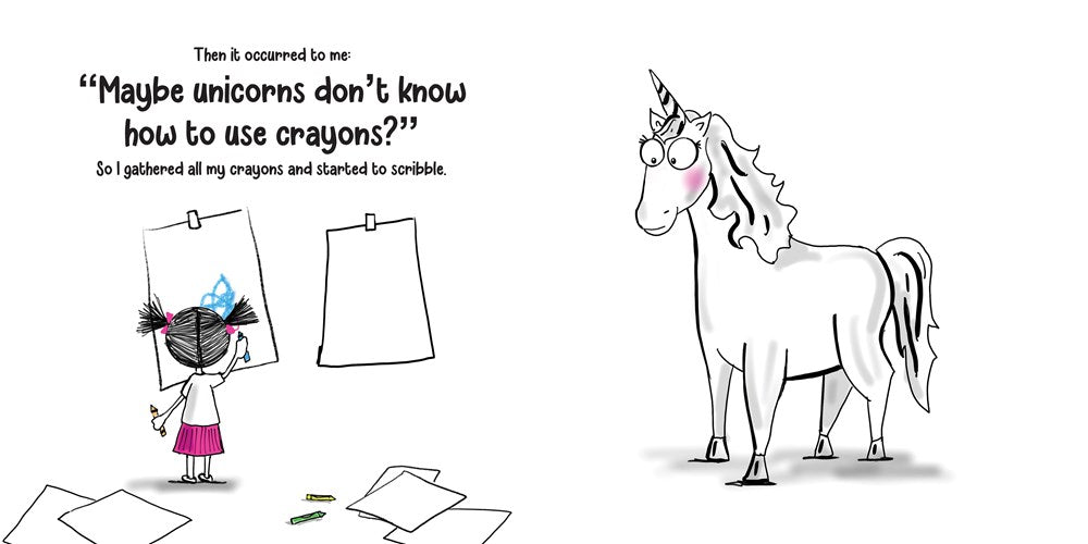 Never Let a Unicorn Scribble: A Magical Picture Book for Creative Kids!