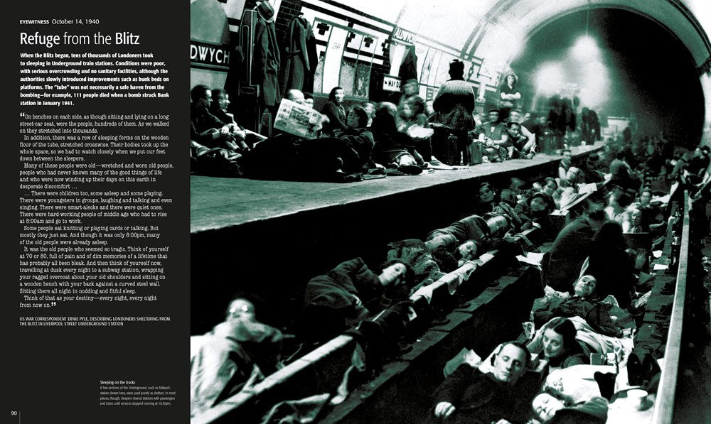World War II: The Definitive Visual History from Blitzkrieg to the Atom Bomb