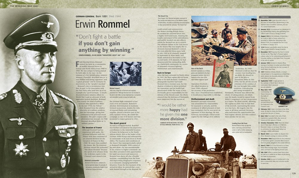 World War II: The Definitive Visual History from Blitzkrieg to the Atom Bomb