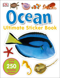 Ultimate Sticker Book: Ocean : More Than 250 Reusable Stickers