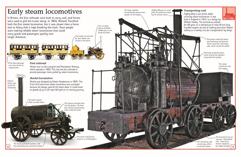 The Big Book of Trains (DK Big Books)