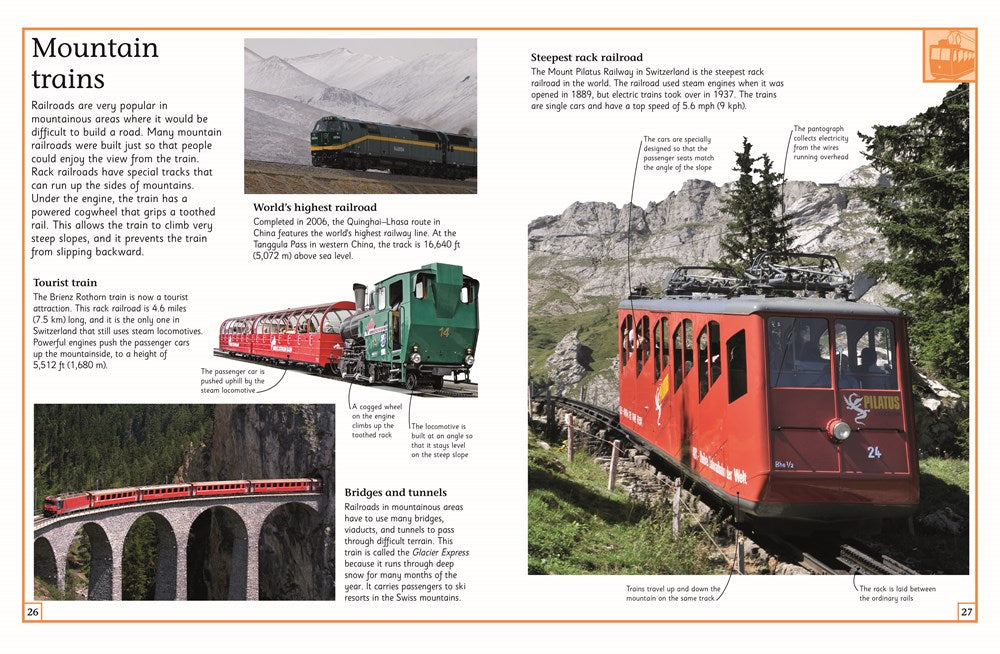 The Big Book of Trains (DK Big Books)