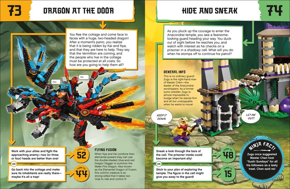 LEGO NINJAGO Choose Your Ninja Mission: With NINJAGO Jay minifigure