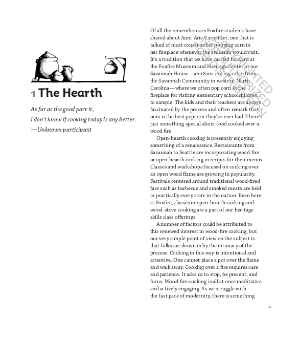 The Foxfire Book of Appalachian Cookery