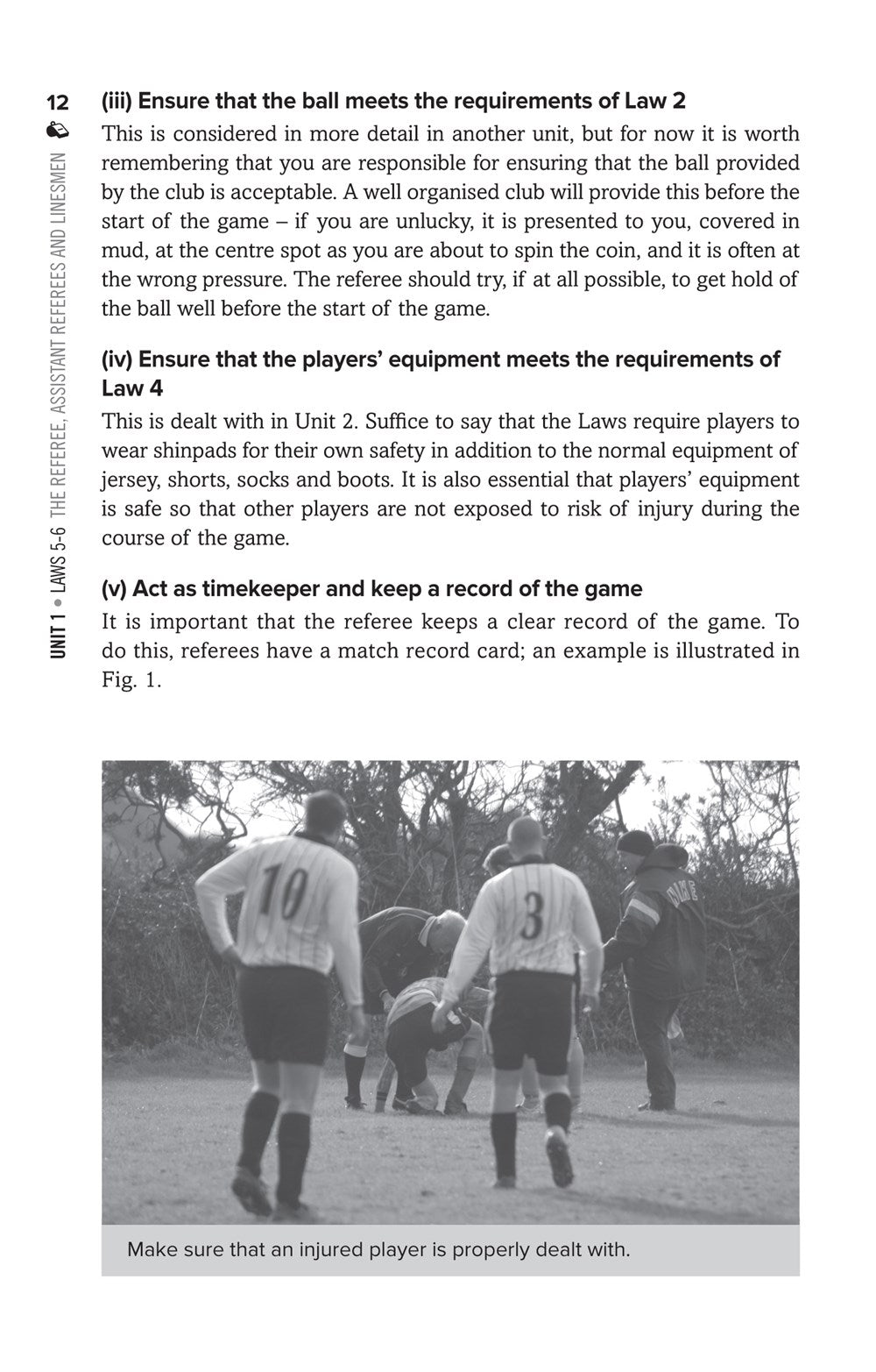The Soccer Referee's Manual
