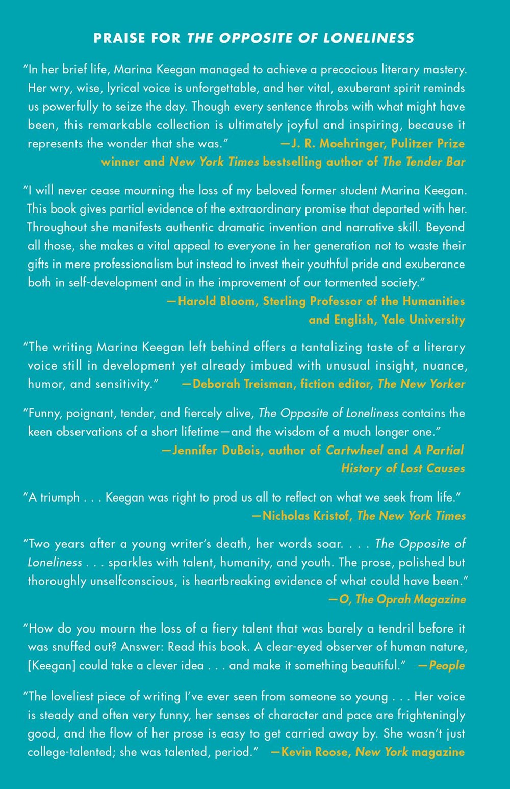 The Opposite of Loneliness: Essays and Stories (An Inspirational Bestseller)