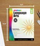 Spectrum Grade 3 Language Arts Workbook, English Grammar, Parts of Speech, Sentence Building Skills, Vocabulary, Punctuation, and More, ELA Classroom or Homeschool Curriculum