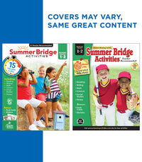 Summer Bridge Activities 1st to 2nd Grade Workbook, Activity Book With Math, Reading Comprehension, Science, Fitness, Social Studies, Writing Practice, and Flash Cards (Volume 3)