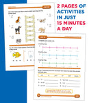 Summer Bridge Activities 1st to 2nd Grade Workbook, Activity Book With Math, Reading Comprehension, Science, Fitness, Social Studies, Writing Practice, and Flash Cards (Volume 3)