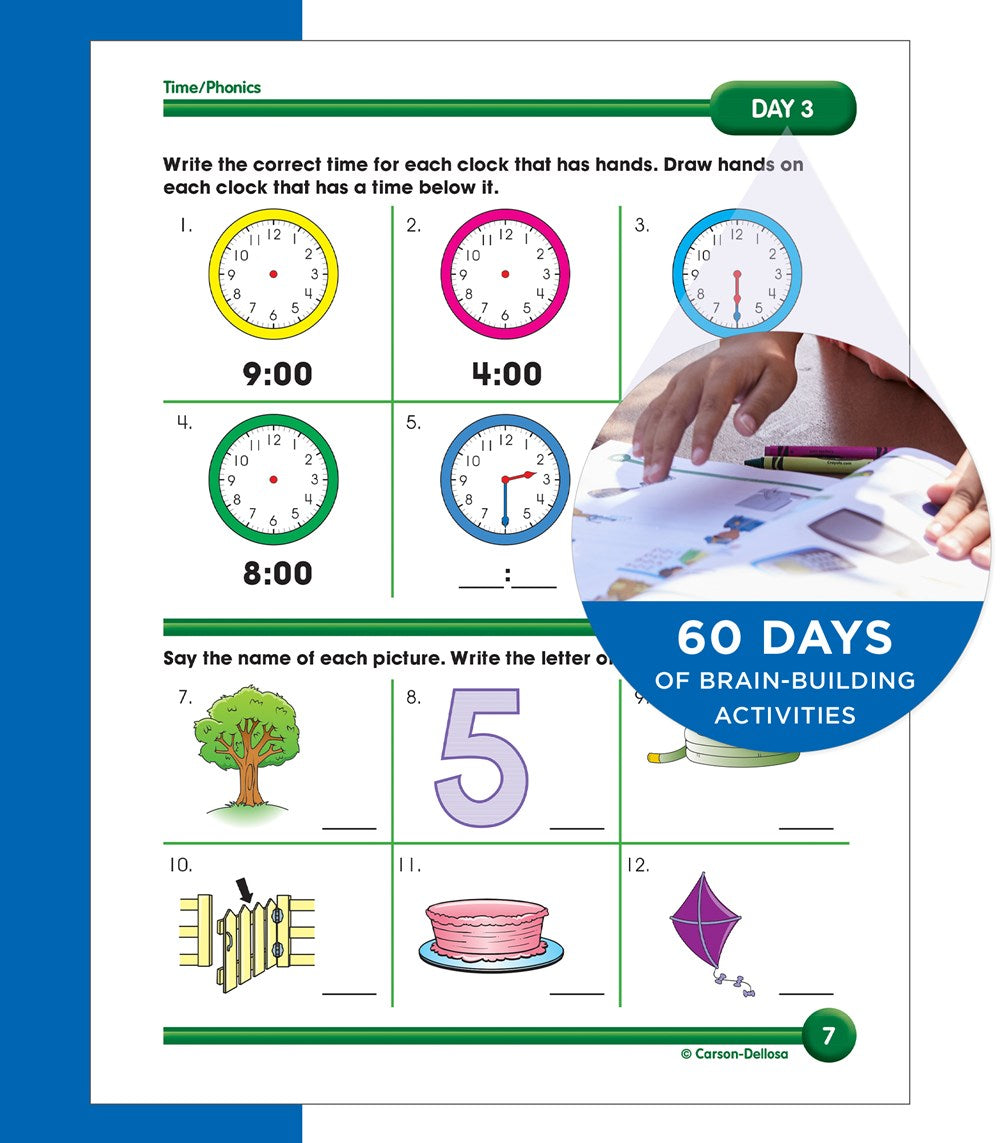 Summer Bridge Activities 1st to 2nd Grade Workbook, Activity Book With Math, Reading Comprehension, Science, Fitness, Social Studies, Writing Practice, and Flash Cards (Volume 3)