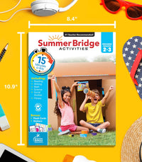 Summer Bridge Activities 2nd to 3rd Grade Workbooks, Activity Book With Math, Reading Comprehension, Science, Fitness, Social Studies, Writing Practice, and Flash Cards (Volume 4)