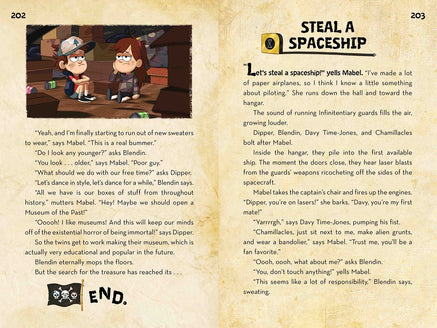 Gravity Falls:: Dipper and Mabel and the Curse of the Time Pirates' Treasure!: A Select Your Own Choose-Venture!