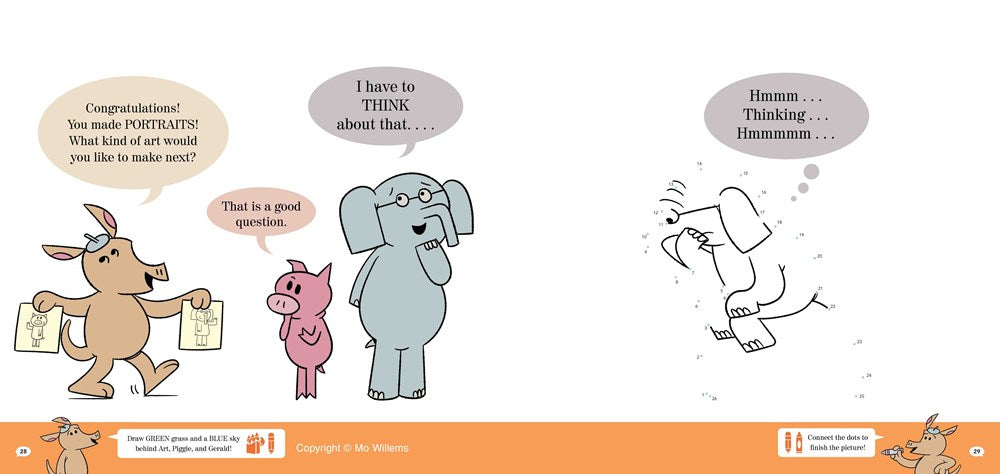 We Are in an ARTivity Book! (An Elephant and Piggie Book)