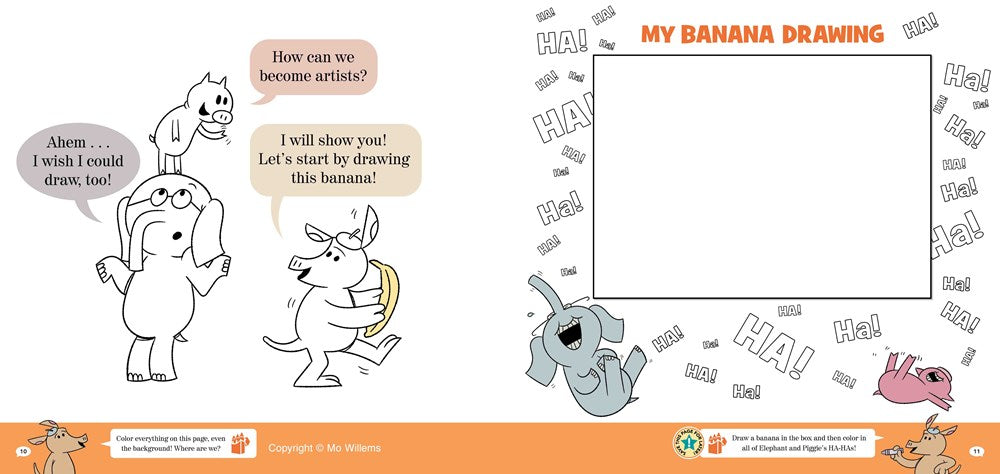 We Are in an ARTivity Book! (An Elephant and Piggie Book)