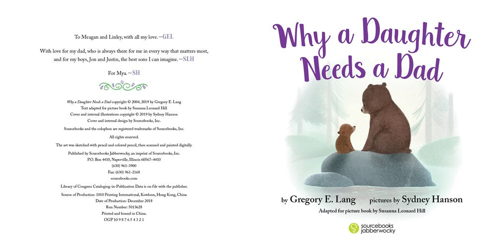 Why a Daughter Needs a Dad: Celebrate Your Father Daughter Bond with this Special Picture Book!