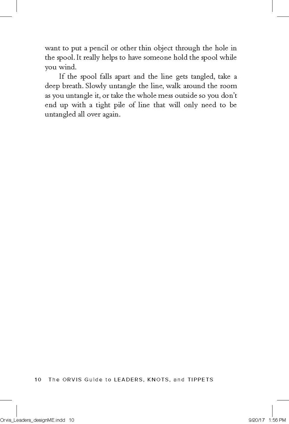 The Orvis Guide to Leaders, Knots, and Tippets