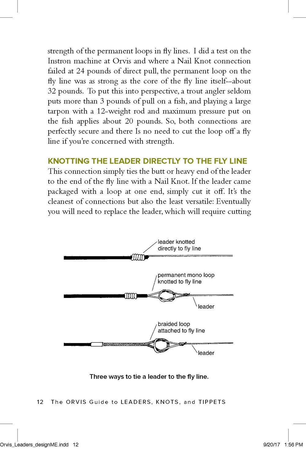 The Orvis Guide to Leaders, Knots, and Tippets