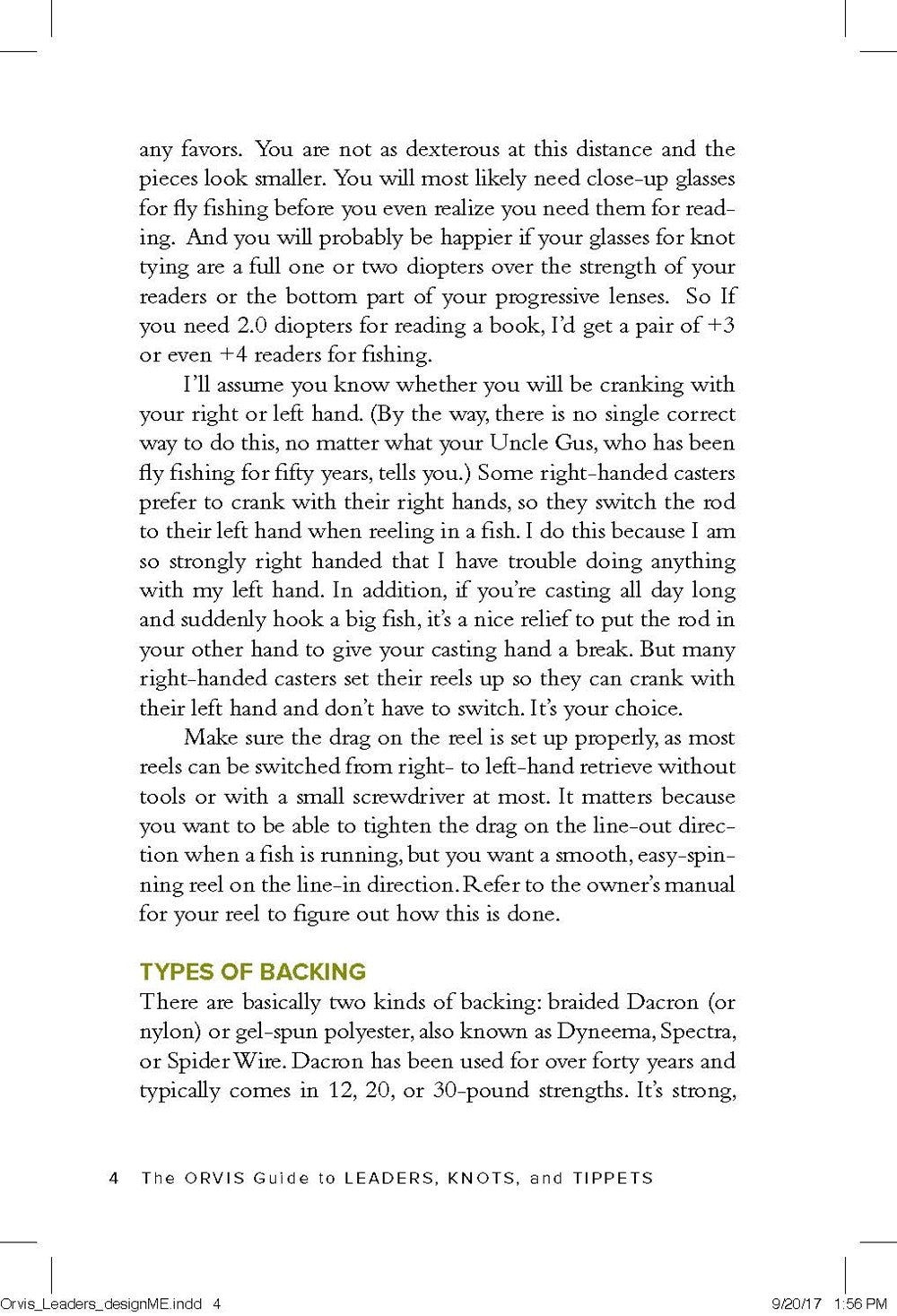 The Orvis Guide to Leaders, Knots, and Tippets