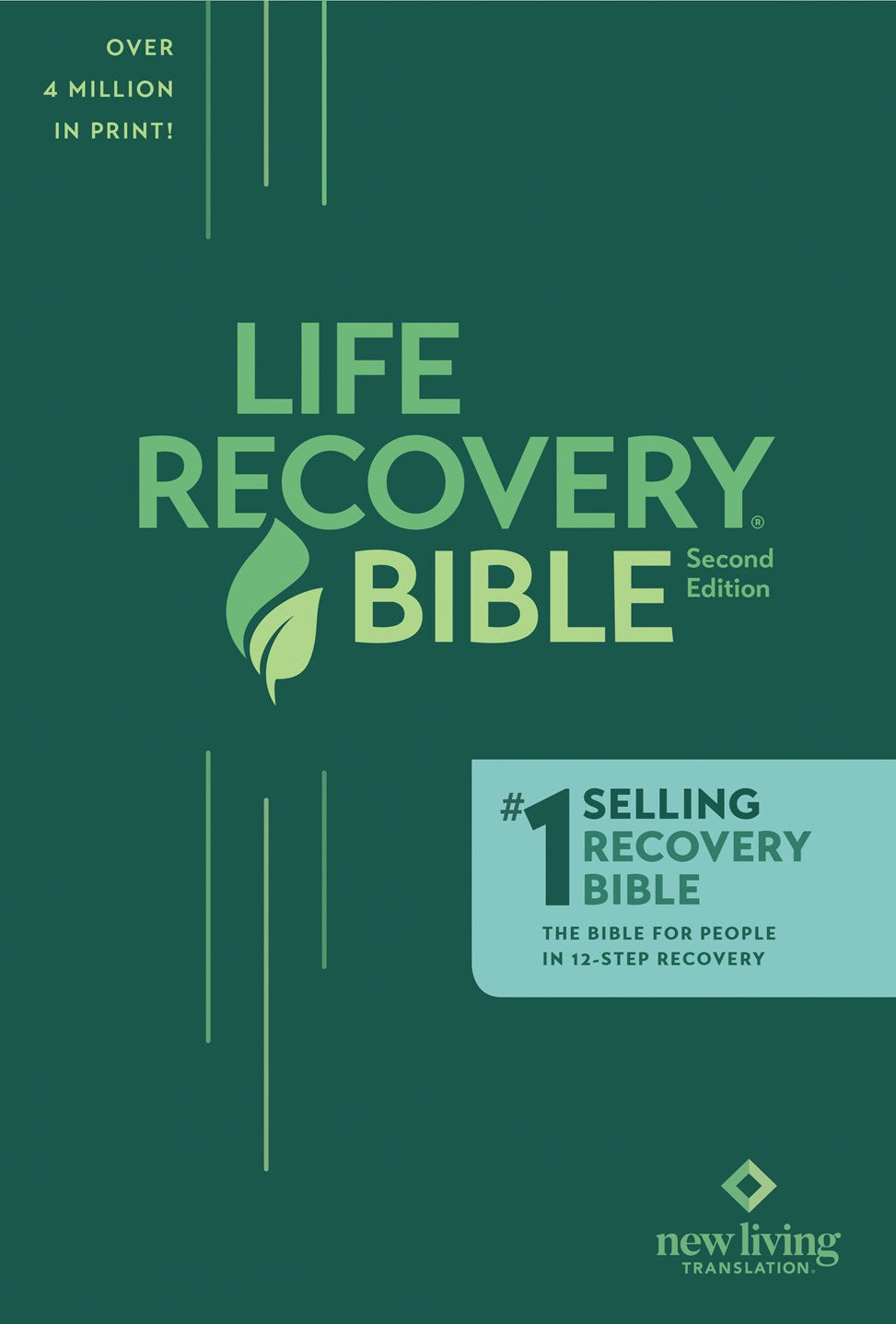 NLT Life Recovery Bible, Second Edition (Softcover): Addiction Bible Tied to 12 Steps of Recovery for Help with Drugs, Alcohol, Personal Struggles - With Meeting Guide