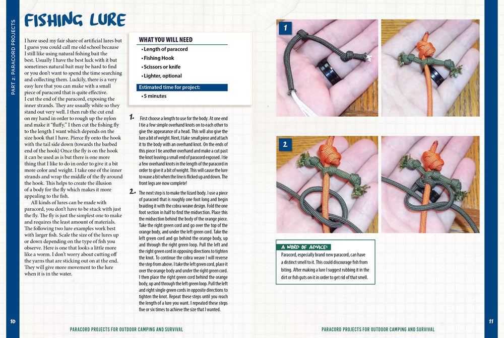Paracord Projects for Camping and Outdoor Survival