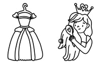 My First Big Book of Princesses (My First Big Book of Coloring)