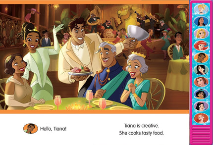Disney Princess Belle, Mulan, Cinderella, Rapunzel, and More! - I'm Ready to Read Princess Friends Sound Book