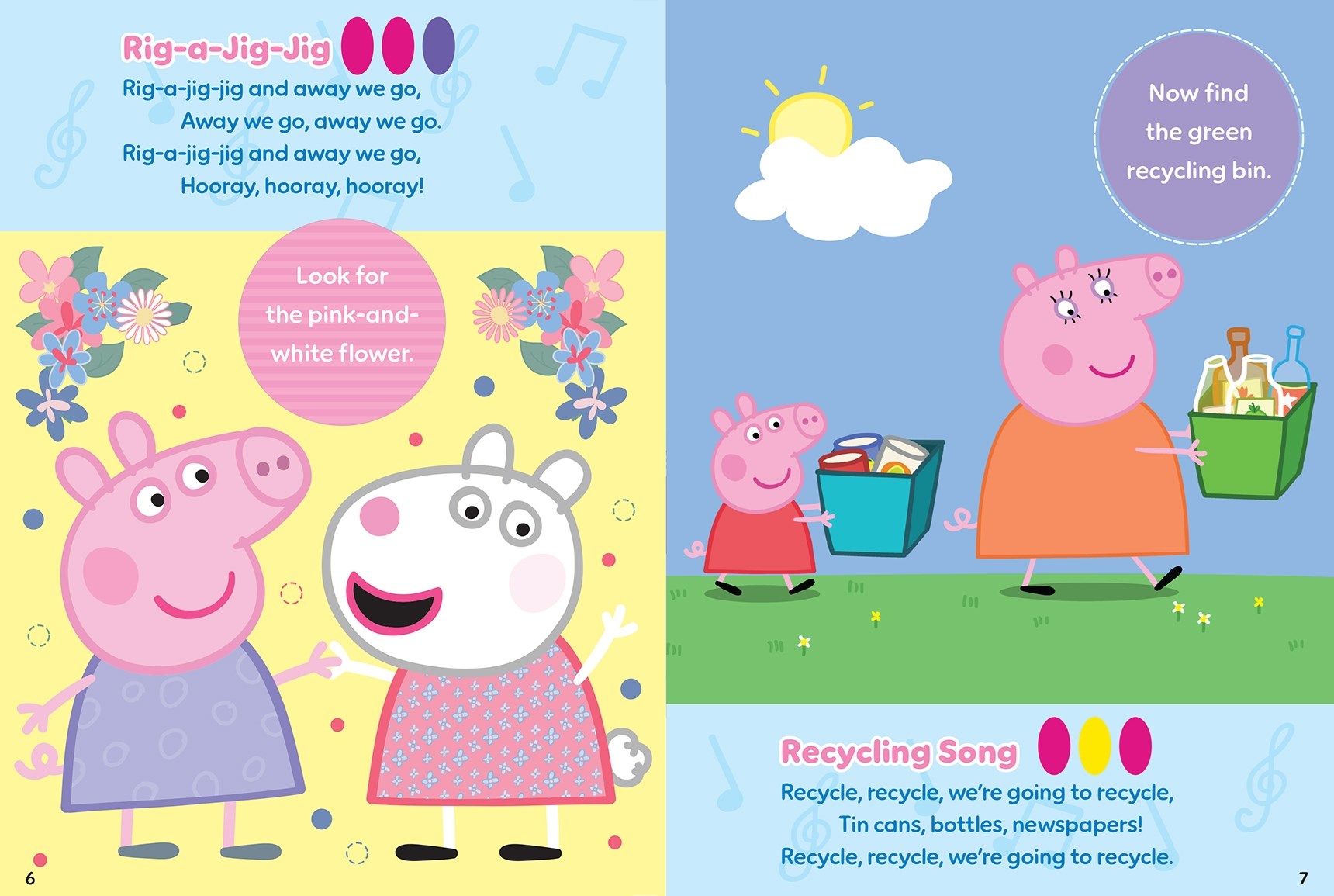 Peppa Pig - Sing with Peppa! Microphone and Look and Find Sound Activity Book Set - PI Kids (Play-A-Song)