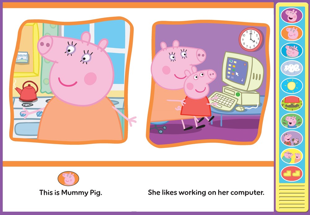 Peppa Pig I'm Ready to Read Sound Book - PI Kids (Play-A-Sound)