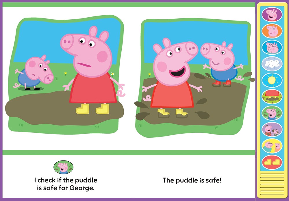 Peppa Pig I'm Ready to Read Sound Book - PI Kids (Play-A-Sound)