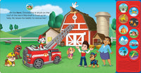 PAW Patrol - Land, Sea, and Sky! - 10-Button Interactive Sound Book - PI Kids