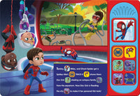 Disney Junior Marvel Spidey and His Amazing Friends: Spidey Makes a Splash Sound Book [With Battery]