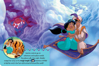 Disney Princess Moana, Belle, Cinderella, and more! - Magical Moments! Storybook and Magic Wand Toy Sound Book Set - PI Kids