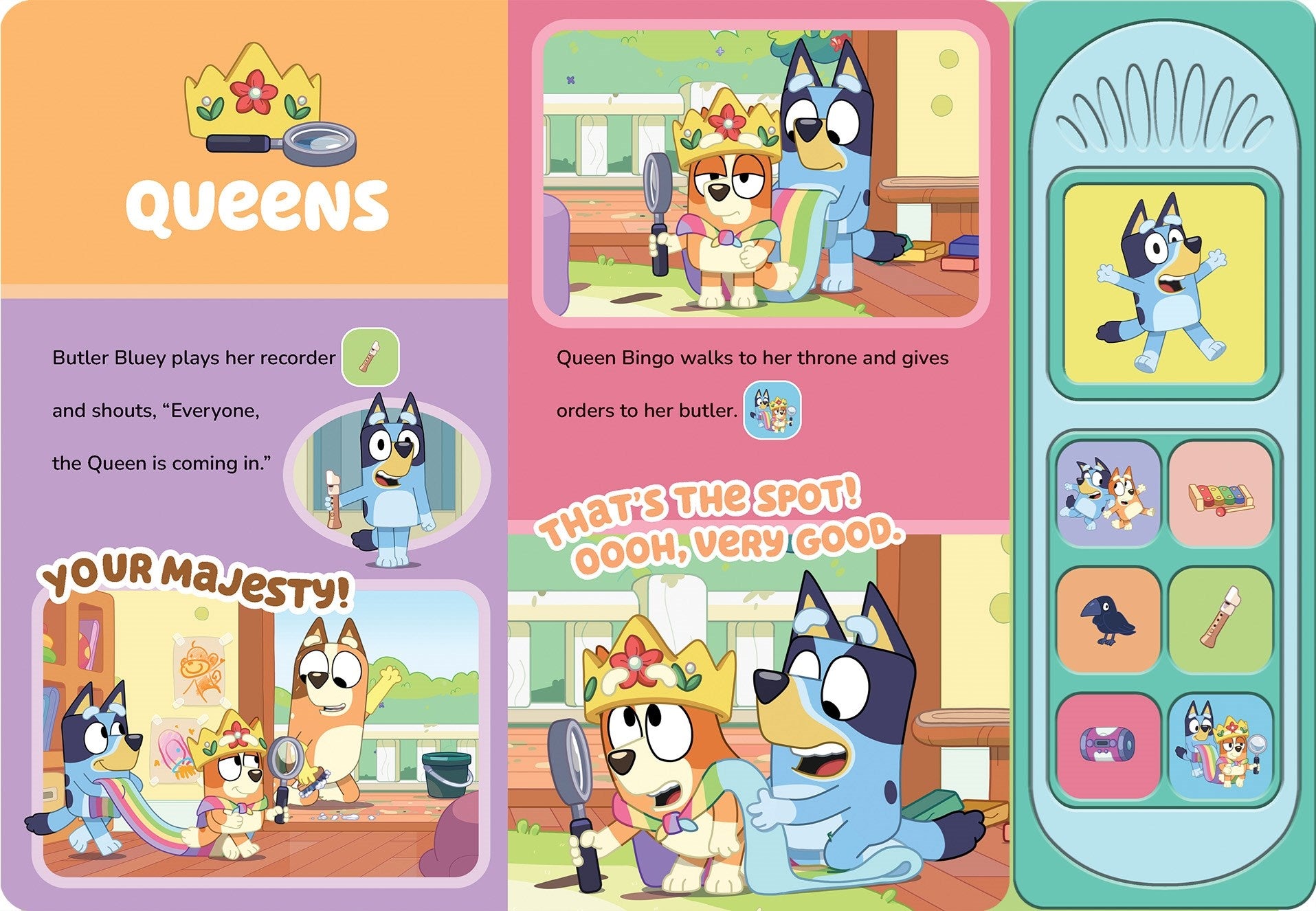 Bluey: Let's Play Games! Sound Book