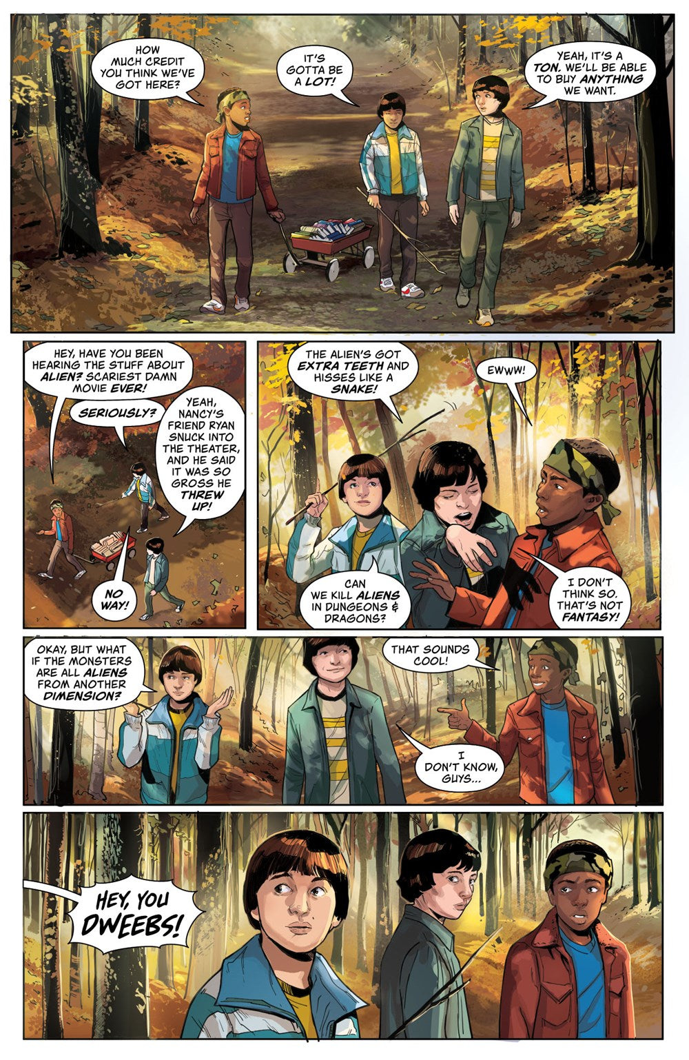 Stranger Things and Dungeons & Dragons (Graphic Novel)